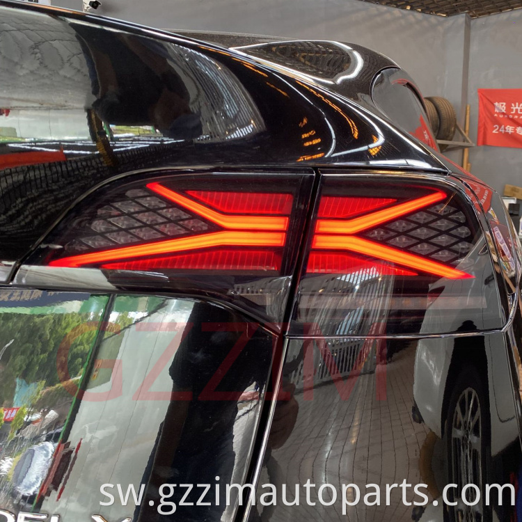 Car Abs Plastic Led Rear Tail Lamp Fortesla Model 3 Model Y 2017 20222